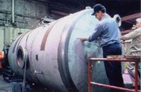 Confirming Layout on a Stainless Steel ASME Code Pressure Vessel